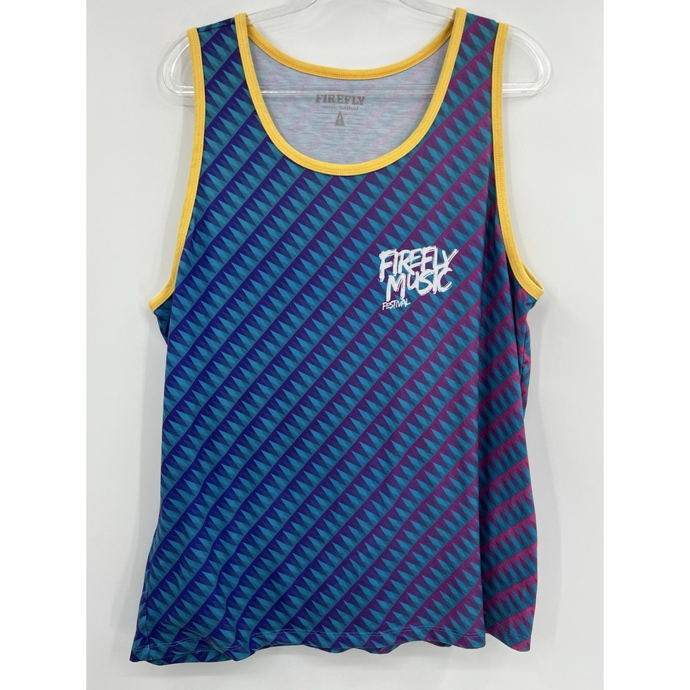 Firefly Music Festival Official Tank Top Sleeveless Tee Men's Size XL